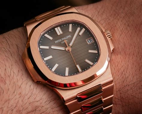 rose gold patek phillipe|patek philippe nautilus 5711 price.